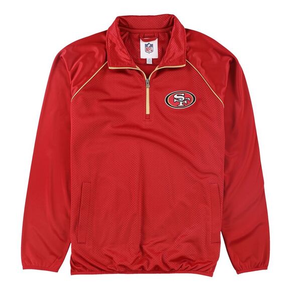 NFL Mens San Francisco 49ers Sweatshirt, Red, NWT - Picture 1 of 2